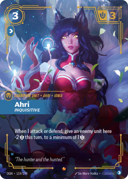 Ahri, Inquisitive OGN-119/298
