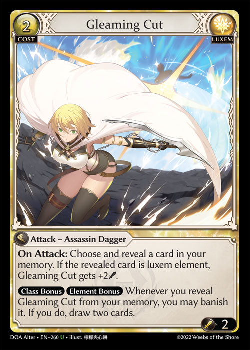 DOA Alter-260 Gleaming Cut