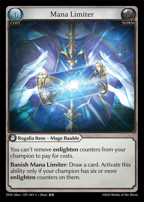 DOA Alter-041 Mana Limiter