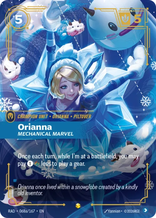 Orianna, Mechanical Marvel RAD-068a/167