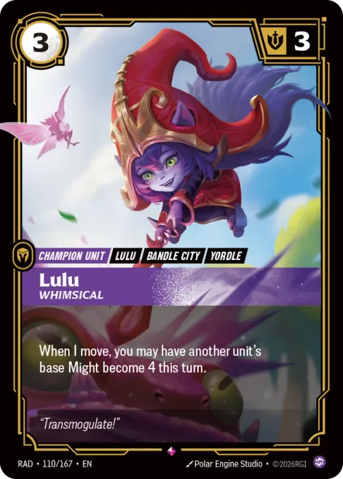 Lulu, Whimsical RAD-110/167