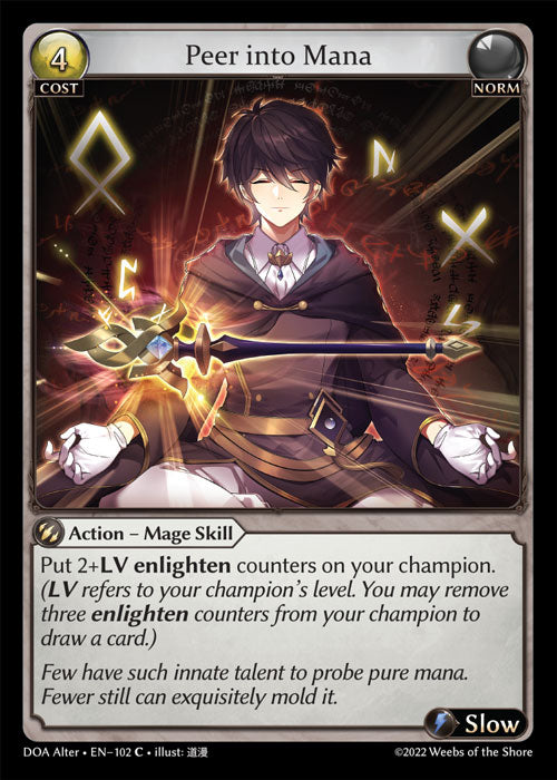 DOA Alter-102 Peer into Mana