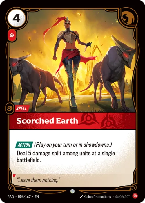 Scorched Earth RAD-006/167