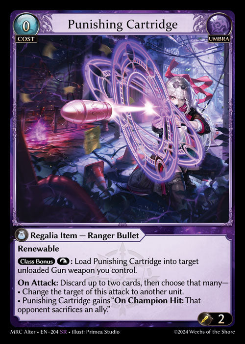 MRC Alter-204 Punishing Cartridge