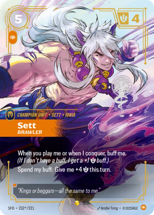 Sett, Brawler SFD-232s/221