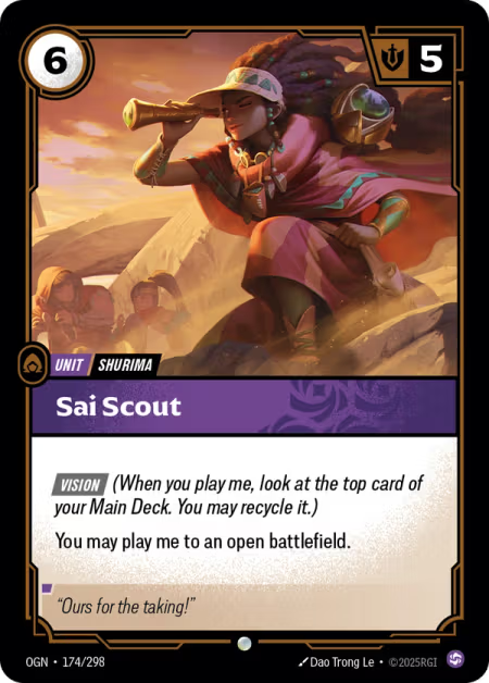 Sai Scout OGN-174/298