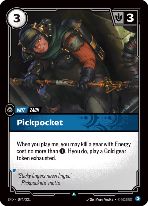 Pickpocket SFD-074/221