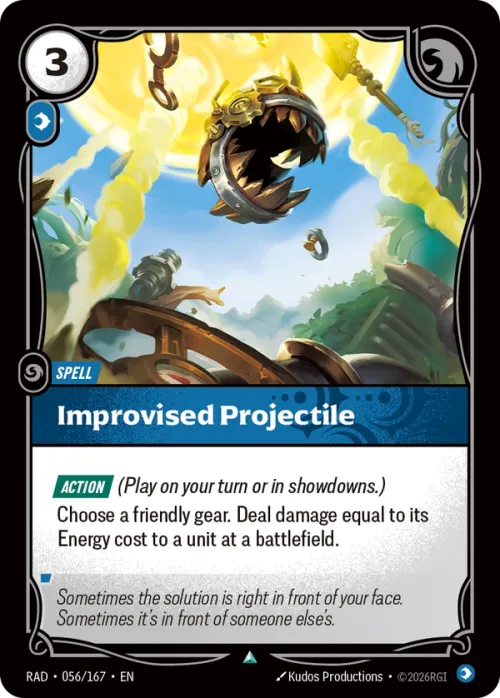 Improvised Projectile RAD-056/167