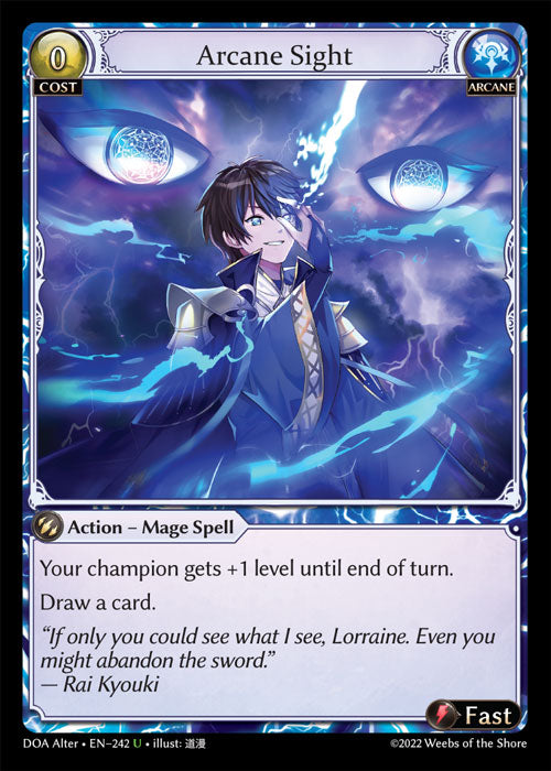 DOA Alter-242 Arcane Sight