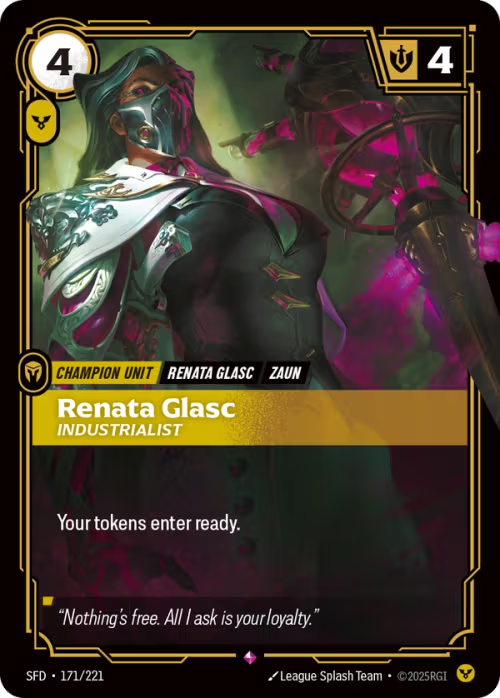 Renata Glasc, Industrialist SFD-171/221