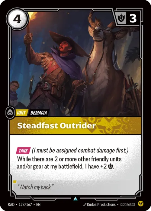 Steadfast Outrider RAD-128/167