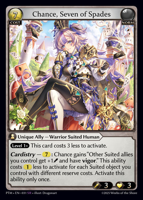 PTM-031 Chance, Seven of Spades