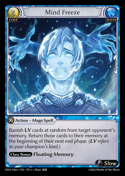 DOA Alter-179 Mind Freeze