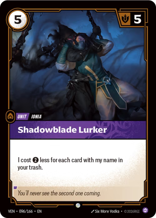 Shadowblade Lurker VEN-096/166