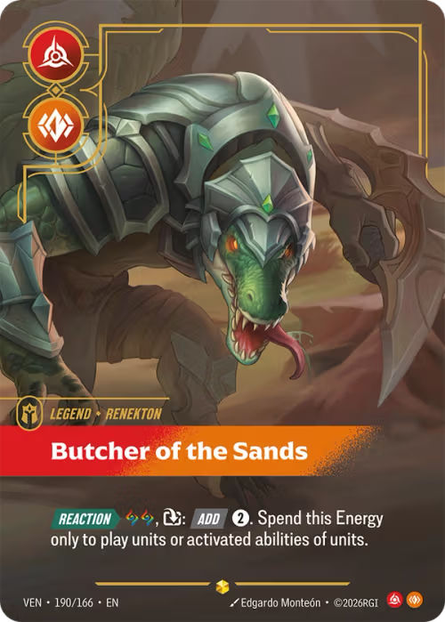 Butcher of the Sands VEN-190/166