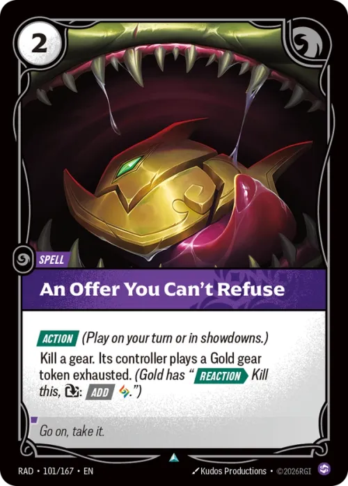 An Offer You Can't Refuse RAD-101/167