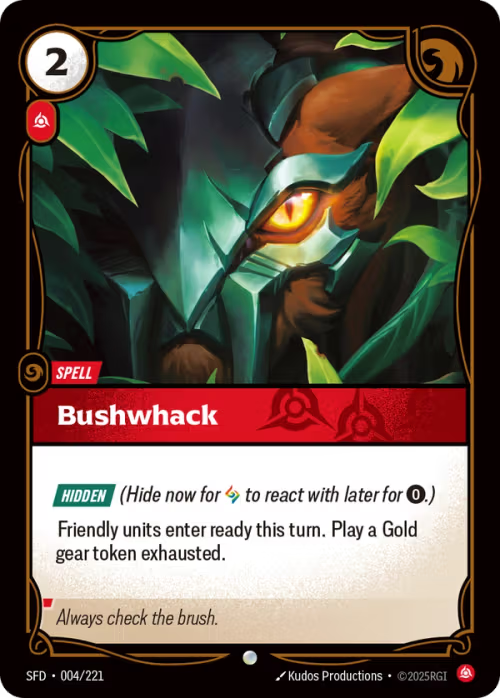 Bushwhack SFD-004/221
