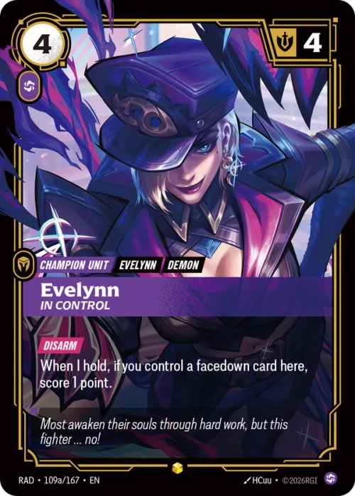 Evelynn, In Control RAD-109a/167