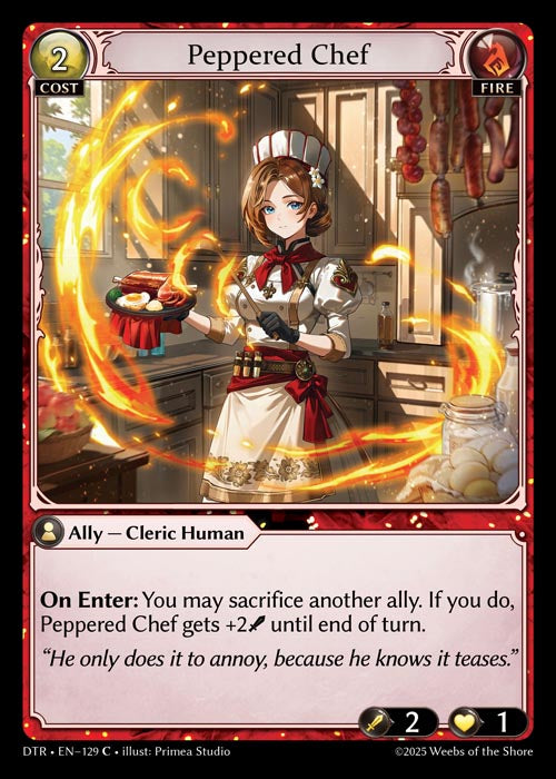 DTR-129 Peppered Chef