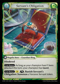 DTR-030 Servant's Obligation