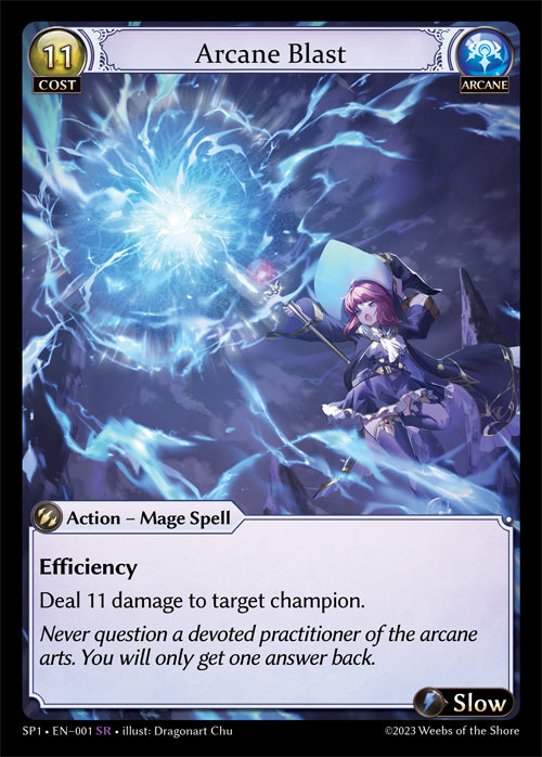 SP1-001 Arcane Blast