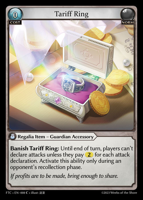 FTC-008 Tariff Ring