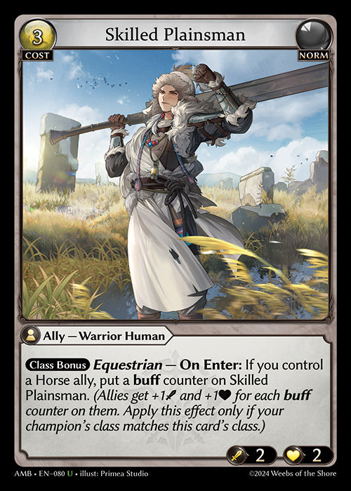 AMB-080 Skilled Plainsman