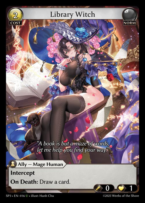 SP3-016 Library Witch