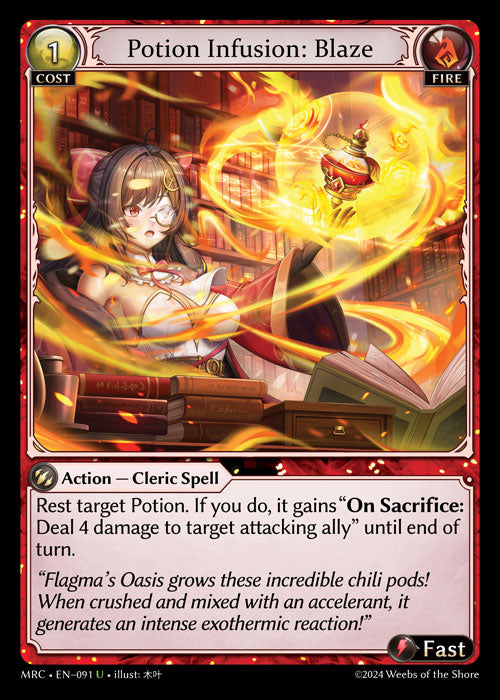 MRC-091 Potion Infusion: Blaze