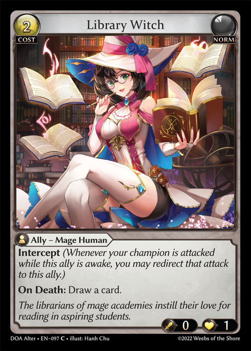DOA Alter-097 Library Witch