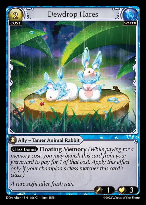 DOA Alter-166 Dewdrop Hares