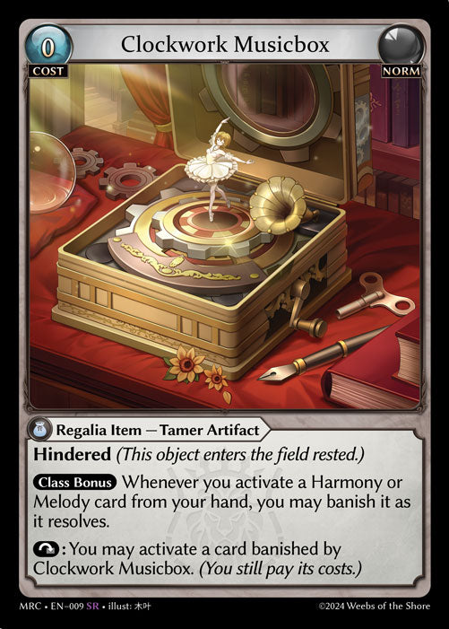 MRC-009 Clockwork Musicbox