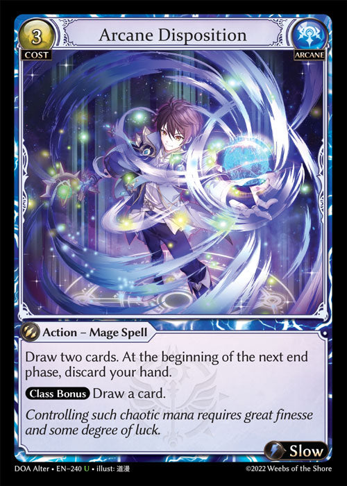 DOA Alter-240 Arcane Disposition