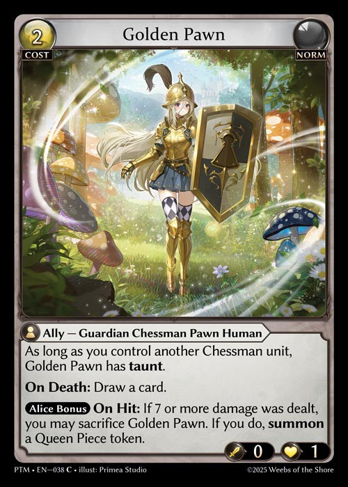PTM-038 Golden Pawn