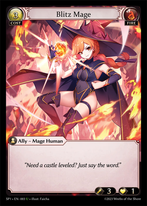 SP1-003 Blitz Mage