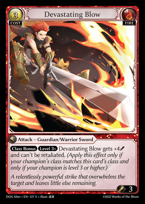 DOA Alter-127 Devastating Blow