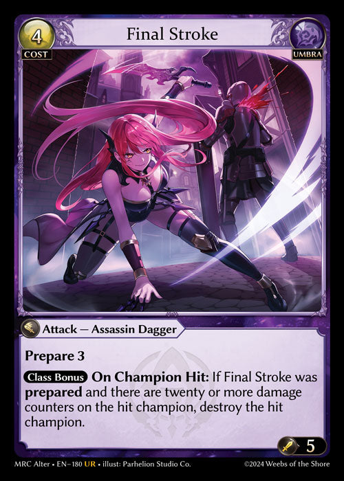 MRC Alter-180 Final Stroke