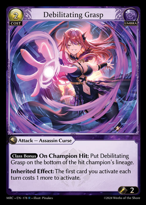 MRC-178 Debilitating Grasp