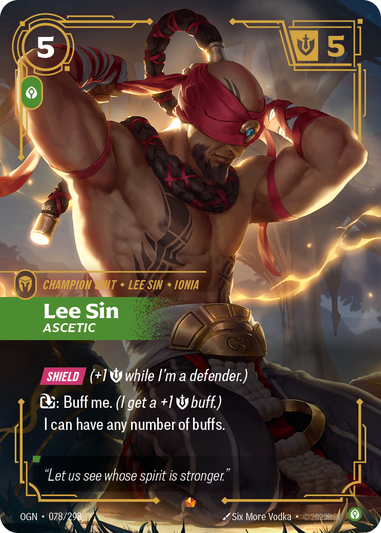 Lee Sin, Ascetic OGN-078/298