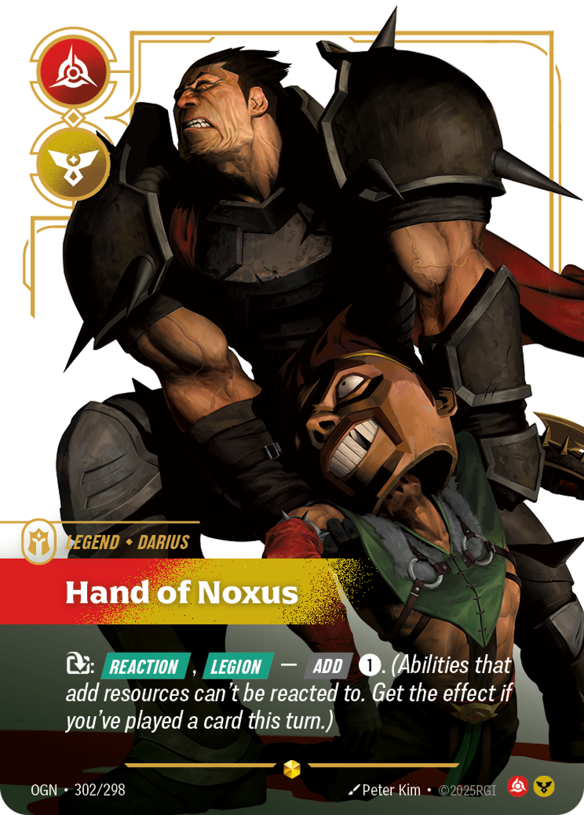 Hand of Noxus OGN-302/298