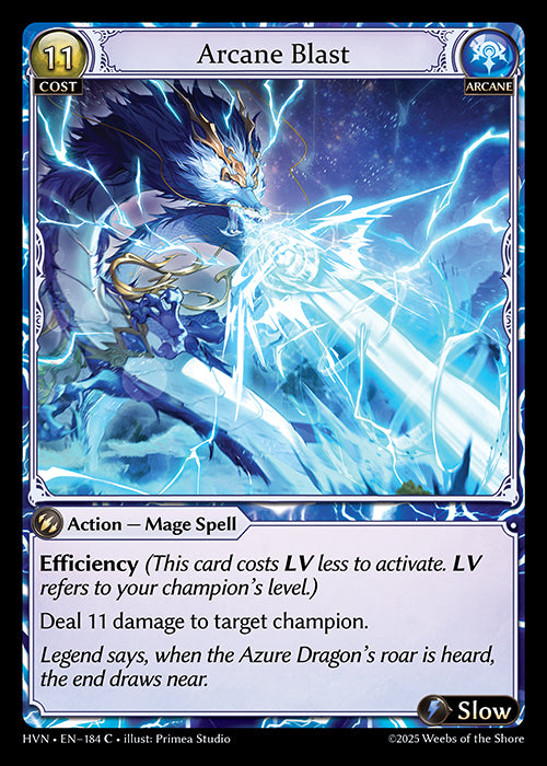 HVN-184 Arcane Blast