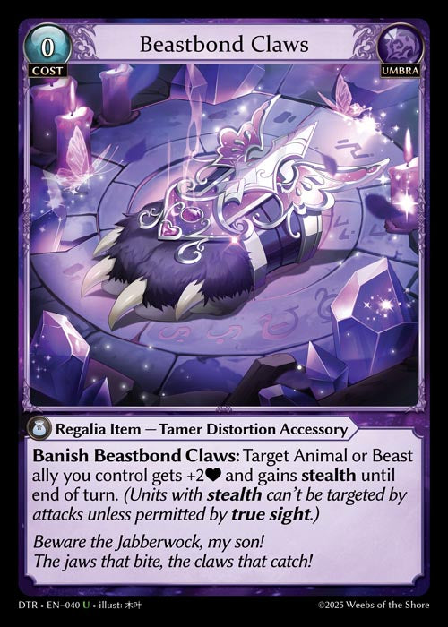 DTR-040 Beastbond Claws