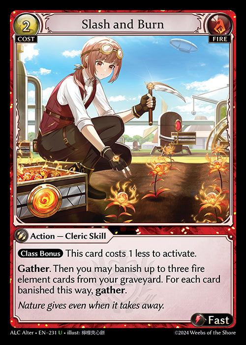 ALC Alter-231 Slash and Burn