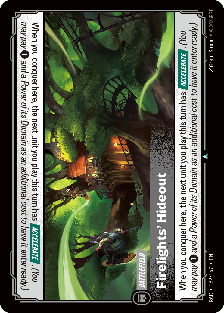 Firelights' Hideout RAD-162/167