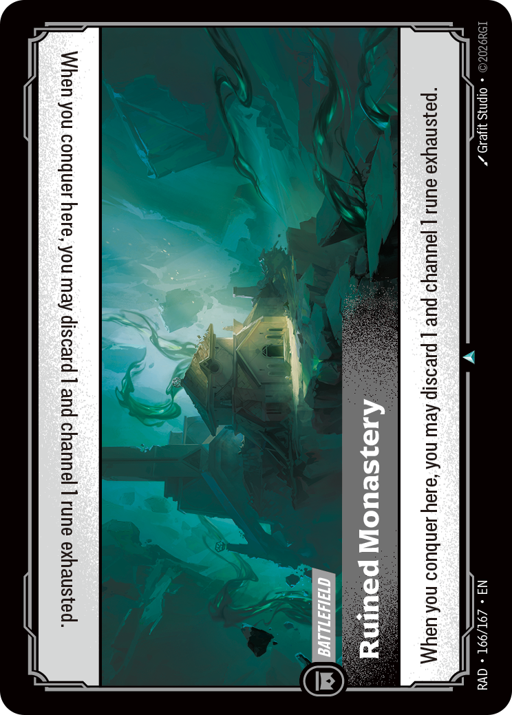 Ruined Monastery RAD-166/167
