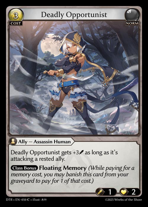 DTR-050 Deadly Opportunist