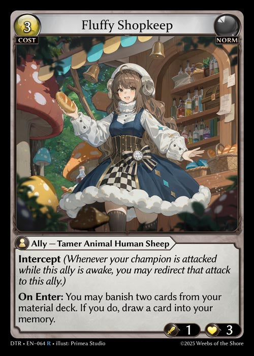 DTR-064 Fluffy Shopkeep