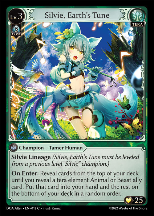 DOA Alter-012 Silvie, Earth's Tune