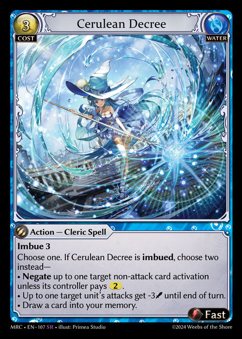 MRC-107 Cerulean Decree