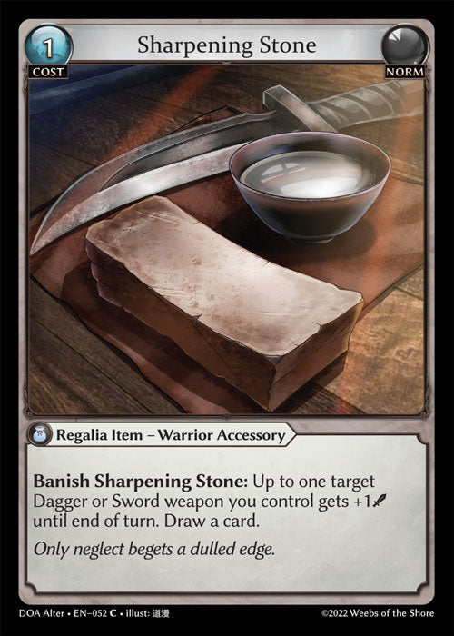 DOA Alter-052 Sharpening Stone